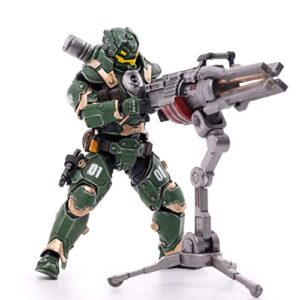 JOYTOY 1/18 Action Figures 01st Legion - Steel Dark Source Collection Action Figure Military Model Toys (Ghost)