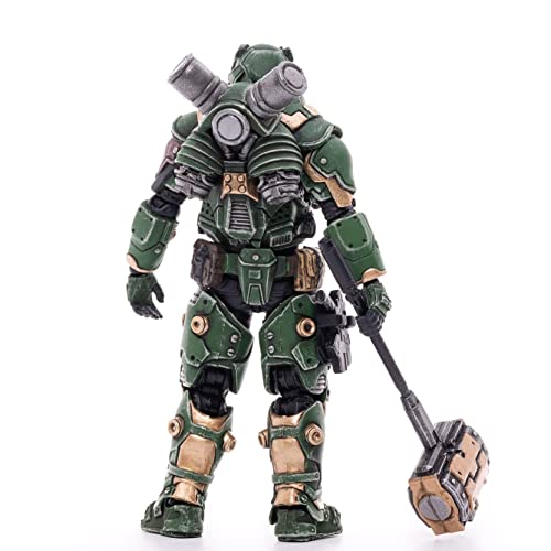 JOYTOY 1/18 Action Figures 01st Legion - Steel Dark Source Collection Action Figure Military Model Toys (Ghost)