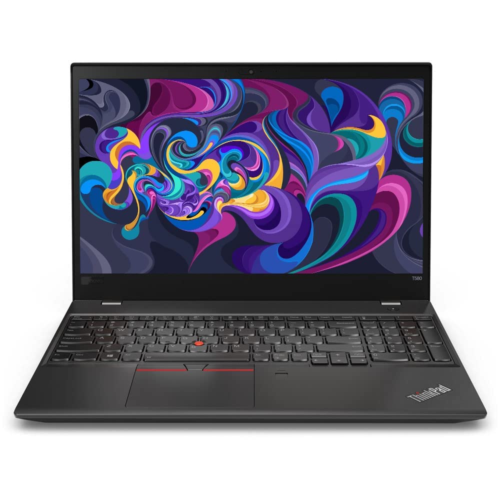 Lenovo ThinkPad T580 Notebook | 15.6-inch FHD IPS | 1.7GHz Intel i5-8350U Quad-Core | 16GB DDR4 | 256GB SSD | Windows 10 pro (Renewed)