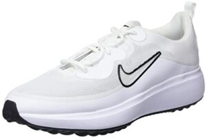nike golf ladies ace summerlite spikeless shoes white/black size 10.5 medium