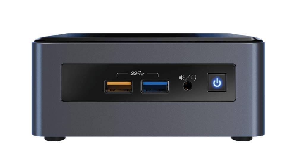 NUC BOX8I3CYSN2 Home & Business Mini Desktop Black (Intel i3-8121U 2-Core, 4GB RAM, 512GB m.2 SATA SSD, AMD Radeon 540, WiFi, Bluetooth, 4xUSB 3.1, 2xHDMI, SD Card, Win 10 Pro) with Hub