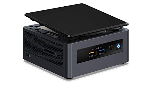 NUC BOX8I3CYSN2 Home & Business Mini Desktop Black (Intel i3-8121U 2-Core, AMD Radeon 540, 4GB RAM, 1TB HDD, WiFi, Bluetooth, 4xUSB 3.1, 2xHDMI, SD Card, Win 10 Home) w/Hub