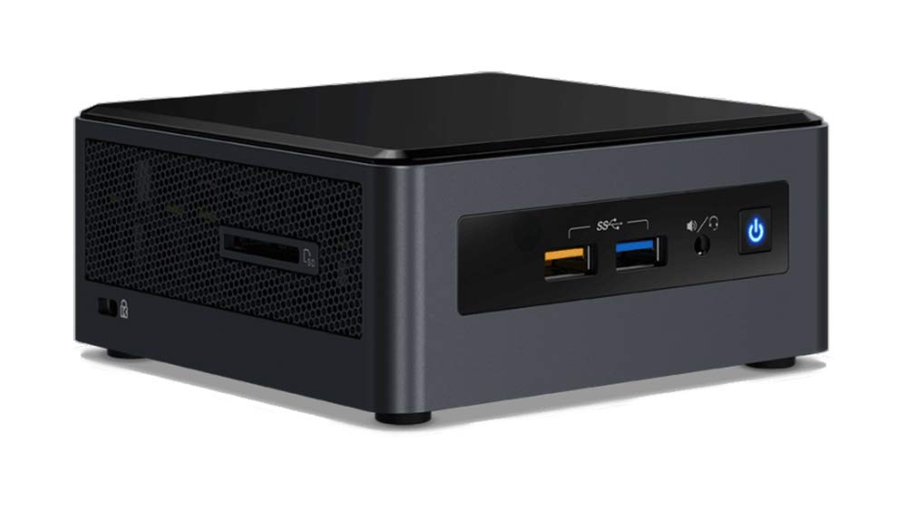 NUC BOX8I3CYSN2 Home & Business Mini Desktop Black (Intel i3-8121U 2-Core, AMD Radeon 540, 4GB RAM, 1TB HDD, WiFi, Bluetooth, 4xUSB 3.1, 2xHDMI, SD Card, Win 10 Home) w/Hub