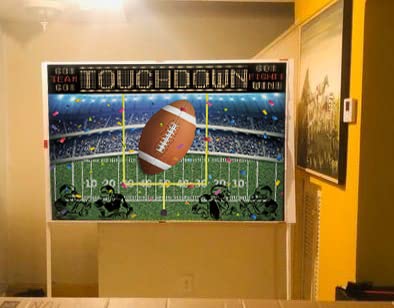 BINQOO 7x5ft Football Backdrop Photography Rugby Sports Party Background American Football Field Photo Banner Boy Kids Party Football Decoration Supplies