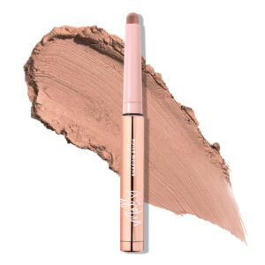 mally beauty evercolor eyeshadow stick - dune matte - waterproof and crease-proof formula - easy-to-apply buildable color - cream shadow stick
