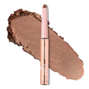 mally beauty evercolor eyeshadow stick - rose gilt shimmer - waterproof and crease-proof formula - easy-to-apply buildable color - cream shadow stick