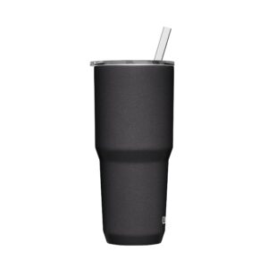 CamelBak Horizon Straw Tumbler, Insulated Stainless Steel, 30oz, Black