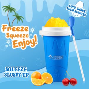 Slushie Maker Cup, Cool Things for Boys,Cool Stuff, TIK TOK Magic Quick Frozen Slushy Cup, Great Stocking Stuffers,White Elephant Gifts