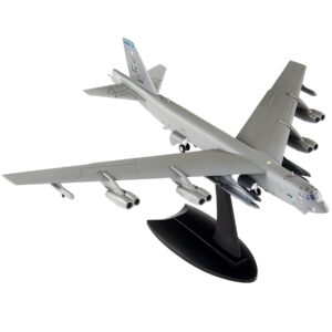 busyflies fighter jet model 1:200 b-52 long-range subsonic jet-powered strategic bomber plane model diecast military airplane model for collection and gift
