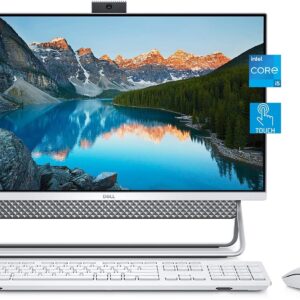 Dell Inspiron 24 All-in-One Desktop, 23.8" Full HD Touchscreen, 11th Gen Intel i5-1135G7, 32GB RAM 1TB SSD+1TB HDD, Windows 10 Home