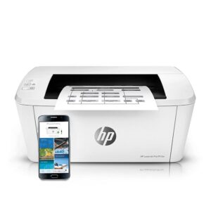HP Laserjet Pro M15w C Single-Function Wireless Monochrome Laser Printer for Business Office - Print Only - 19 ppm, 600 x 600 dpi, 8.5" x 11" Letter, 150-sheet Capacity, Compatible with Alexa