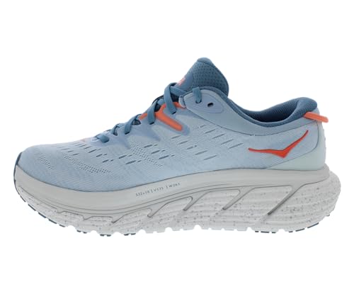 Hoka Gaviota 4 Women's Everyday Running Shoe - Blue Fog / Plein Air - Size 8