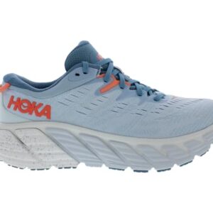 Hoka Gaviota 4 Women's Everyday Running Shoe - Blue Fog / Plein Air - Size 8