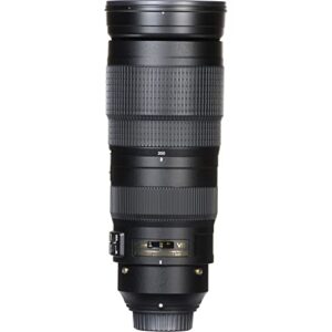 Nikon Intl. AF-S NIKKOR 200-500mm f/5.6E ED VR Lens with Essential Accessory Bundle. Includes SanDisk 64 Ultra Memory Card, 57inch Professional Tripod & Much More. 20058