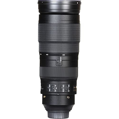 Nikon Intl. AF-S NIKKOR 200-500mm f/5.6E ED VR Lens with Essential Accessory Bundle. Includes SanDisk 64 Ultra Memory Card, 57inch Professional Tripod & Much More. 20058