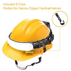 1500 Lumens Rechargeable LED Headlamp with 230° Beam, 3 Modes, IPX6 Waterproof - For Camping, Running, Fishing, Hard Hat Work