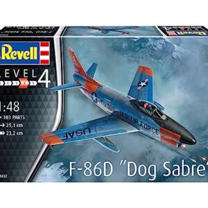 Revell 03832 F-86D Dog Sabre 1:48 Scale Unbuilt/Unpainted Plastic Model Kit