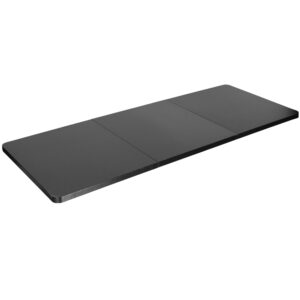 vivo universal 71 x 30 inch table top for standard and sit to stand height adjustable home and office desk frames, black desktop, desk-top72-30b