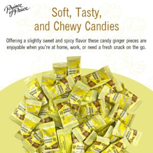 Prince of Peace Ginger Chews with Lemon, 2.2lb/1 kg. – Candied Ginger – Candy Pack – Ginger Chews Candy – Natural Candy