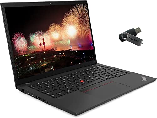 Lenovo 2023 ThinkPad T14 Gen 3 Business Laptop 14.0" 1920 x 1200IPS Touch Screen, Intel i7-1270P,32GB RAM,1TB NVMe SSD, Backlit KYB, Fingerprint Reader, Win 11Pro Thunder Black TD32 USB