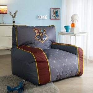 idea nuova harry potter oversized gaming bean bag chair with side pocket