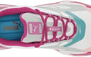 Puma 376584056.5 Gs-Fast WMNS Puma White-Chalk Pink-Porcelai 6.5 Womens