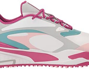 Puma 376584056.5 Gs-Fast WMNS Puma White-Chalk Pink-Porcelai 6.5 Womens