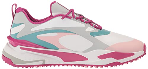 Puma 376584056.5 Gs-Fast WMNS Puma White-Chalk Pink-Porcelai 6.5 Womens