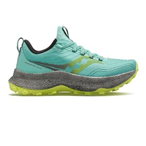 Saucony Endorphin Trail Cool Mint/Acid 9.5 B (M)