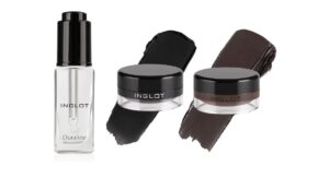 the beauty box inglot bundle - duraline, amc eyeliner gel 77 and amc eyeliner gel 90 (3-piece)