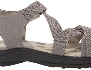 Greenleaf Women's Serenity Sandal, Gray, 11