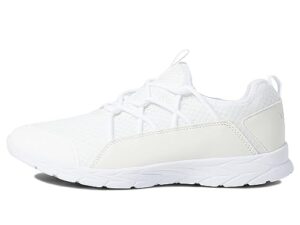 vionic zeliya women's athletic sneaker white/white - 8.5 medium