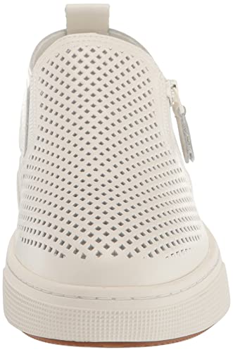 Propét Womens Kate Sneaker, White, 7.5 Wide US