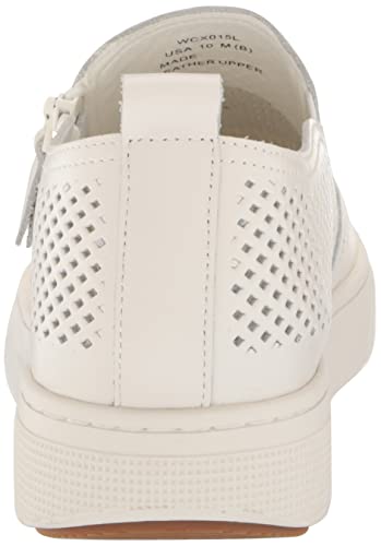 Propét Womens Kate Sneaker,White,9.5 Wide US