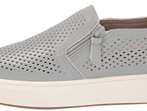 Propét Womens Kate Sneaker, Grey, 7.5 Wide US