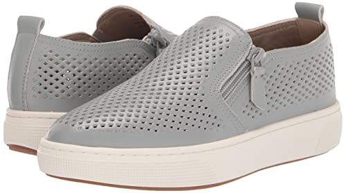 Propét Womens Kate Sneaker, Grey, 7.5 Wide US