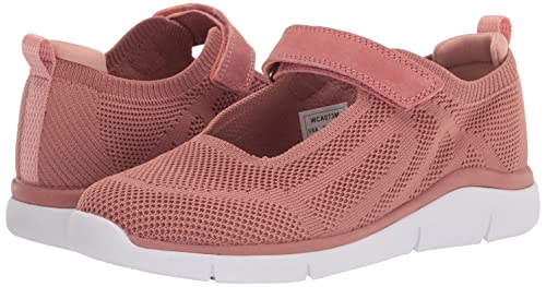 Propét Womens Savannah Sneaker, Rose Dawn, 7.5 Narrow US