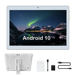 sztpsls android 10.0 tablet 10 inch tablets with 32gb rom 256gb expansion 4g phone call, octa-core processor 6000mah battery wifi double camera
