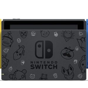 PURTCH Newest Switch w/Yellow & Blue controllers Wildcat Bundle(2000 V-Bucks and Code for Wildcat Bundle Included), 6.2" Touchscreen LCD Display, 802.11AC WiFi, Bluetooth 4