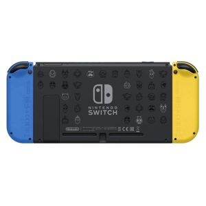 PURTCH Newest Switch w/Yellow & Blue controllers Wildcat Bundle(2000 V-Bucks and Code for Wildcat Bundle Included), 6.2" Touchscreen LCD Display, 802.11AC WiFi, Bluetooth 4