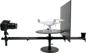 glide gear revo 50 video camera product shot 360 rotating platform rig