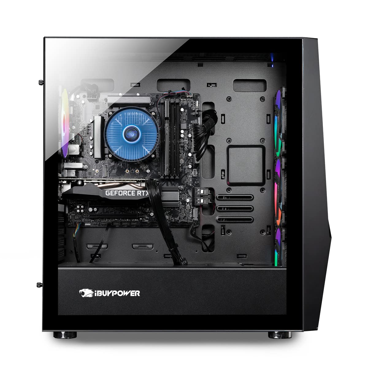 iBUYPOWER Starter PC Computer Desktop SlateMR 240i (Intel i3-10105F 3.7GHz,NVIDIA GeForce GT 1030 2GB, 8GB DDR4, 480 GB SSD, WiFi Ready, Windows 11 Home)