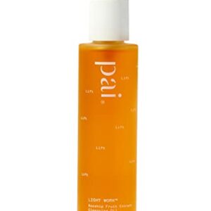 PAI SKINCARE - Light Work Organic Rosehip Fruit Extract Cleansing Oil | Natural, Vegan, Sensitive Skincare (3.3 fl oz | 100 mL)