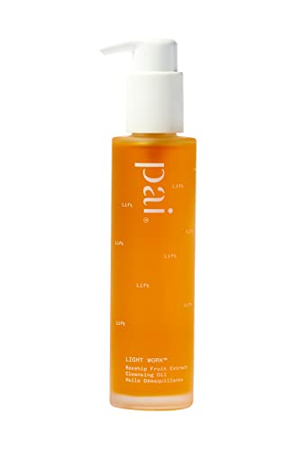 PAI SKINCARE - Light Work Organic Rosehip Fruit Extract Cleansing Oil | Natural, Vegan, Sensitive Skincare (3.3 fl oz | 100 mL)