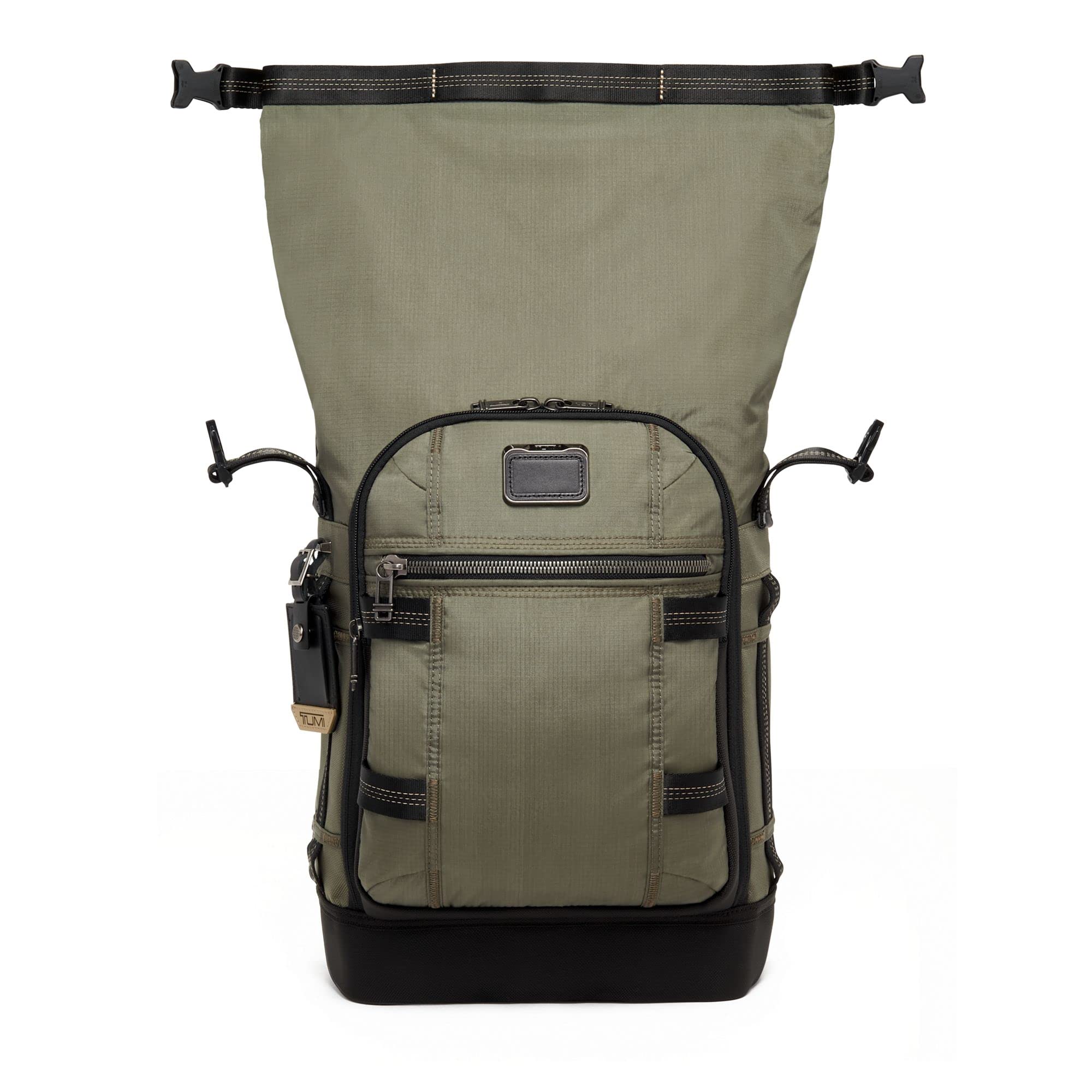 TUMI Men's Ally Backpack, Olive Green, One Size