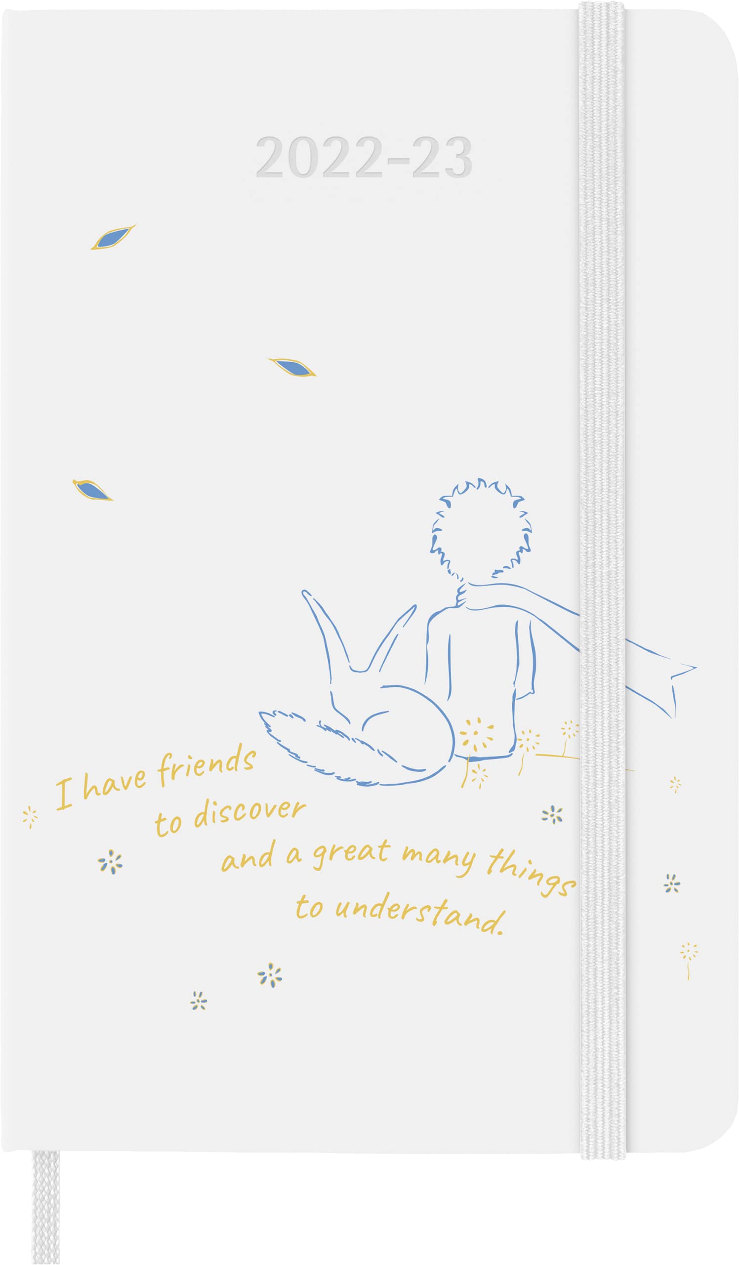 Moleskine Limited Edition 2023 Weekly Notebook Planner Petit Prince, 18M, Pocket, Fox, Hard Cover (3.5 x 5.5)