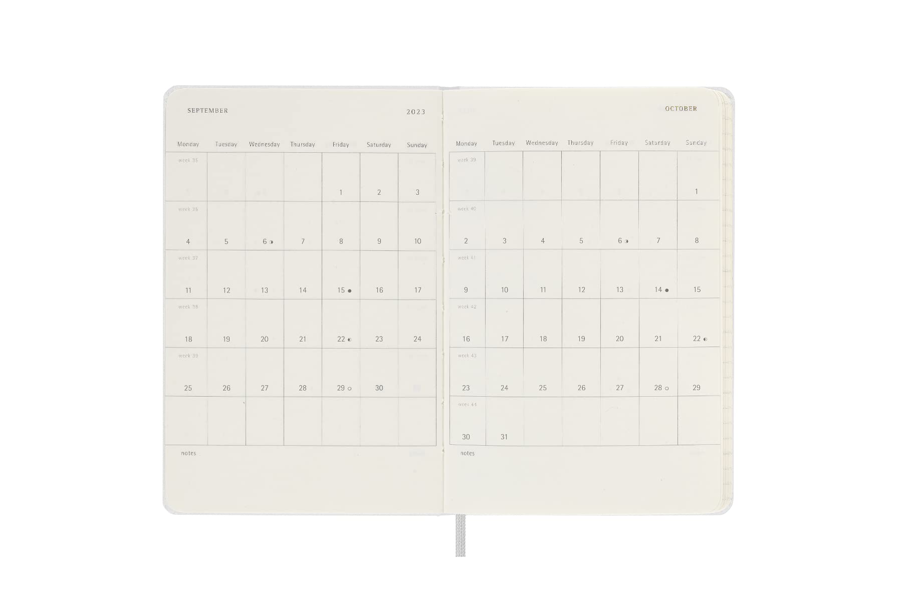 Moleskine Limited Edition 2023 Weekly Notebook Planner Petit Prince, 18M, Pocket, Fox, Hard Cover (3.5 x 5.5)