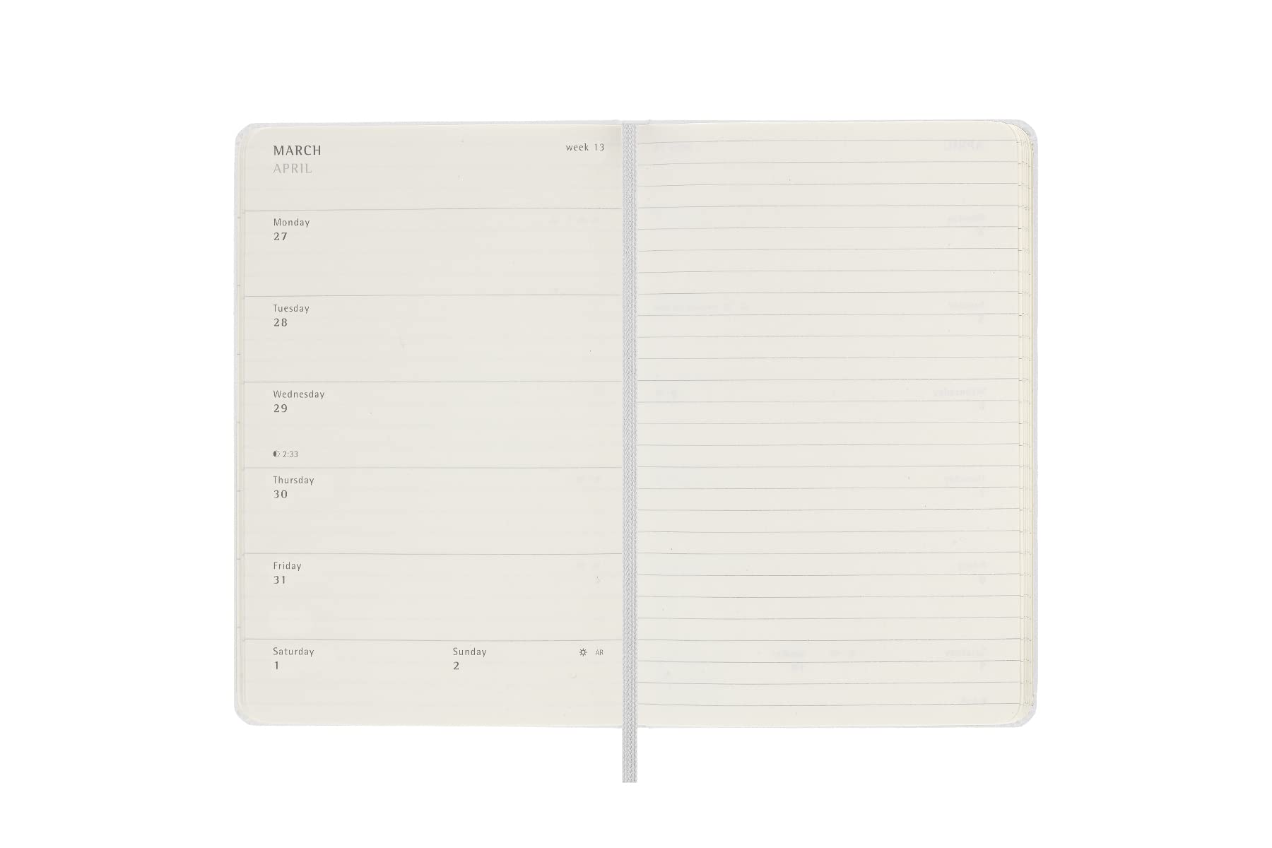 Moleskine Limited Edition 2023 Weekly Notebook Planner Petit Prince, 18M, Pocket, Fox, Hard Cover (3.5 x 5.5)