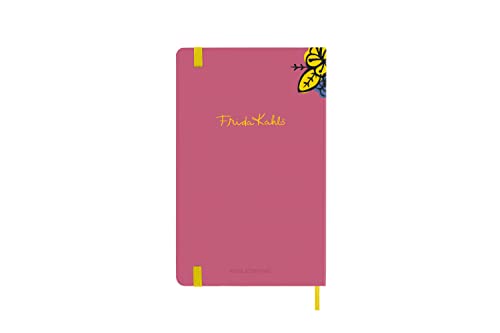 Moleskine Limited Edition Frida Kahlo 12 Month 2023 Weekly Planner, Hard Cover, Large (5" x 8.25"), Pink