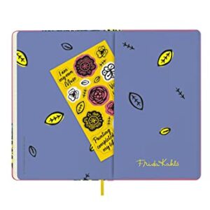 Moleskine Limited Edition Frida Kahlo 12 Month 2023 Weekly Planner, Hard Cover, Large (5" x 8.25"), Pink